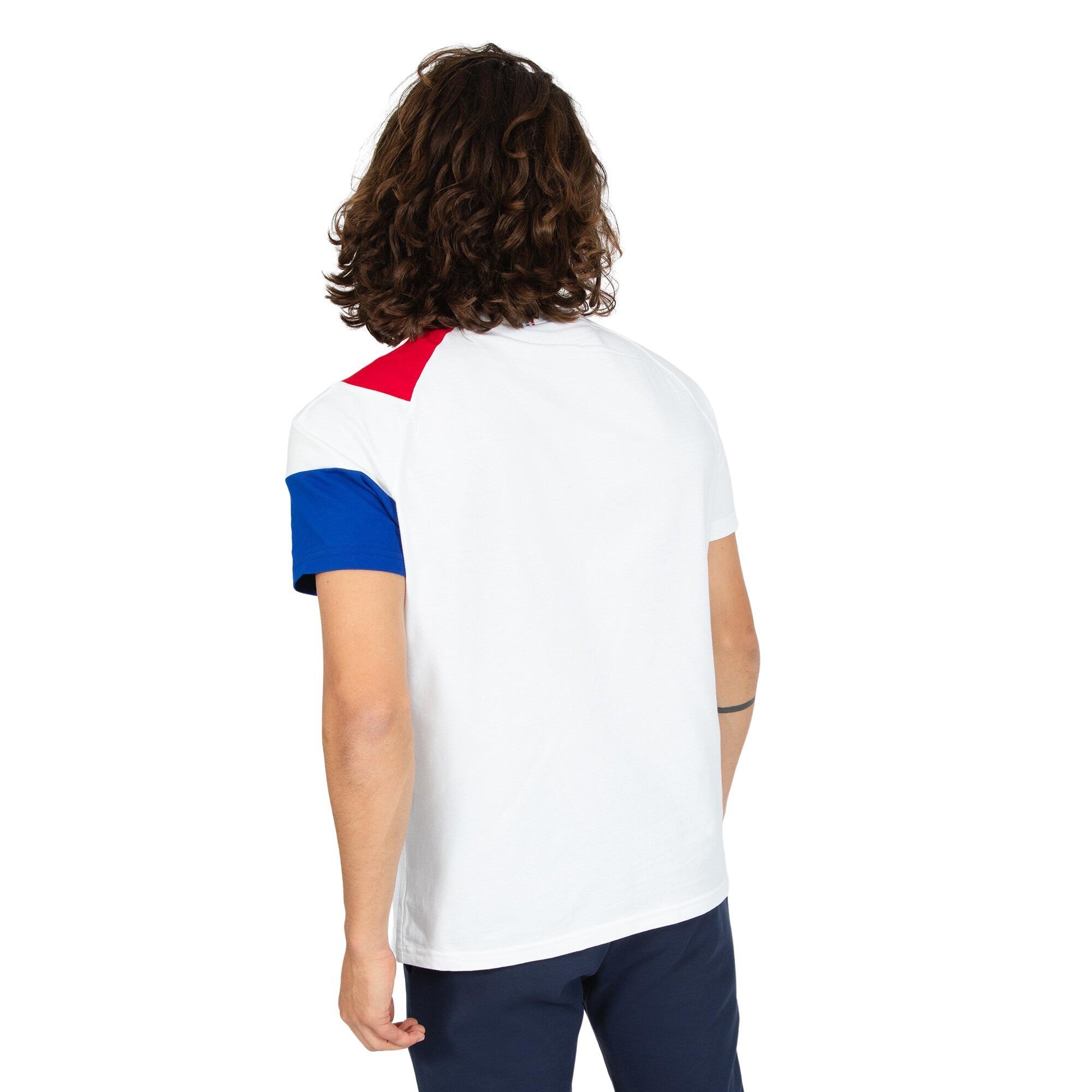 Tshirt Le Coq Sportif BAT TEE SS NÂ°1 M Blanc 5/5