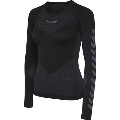 Tweedehands - dames jersey hummel met lange mouwen first seamless