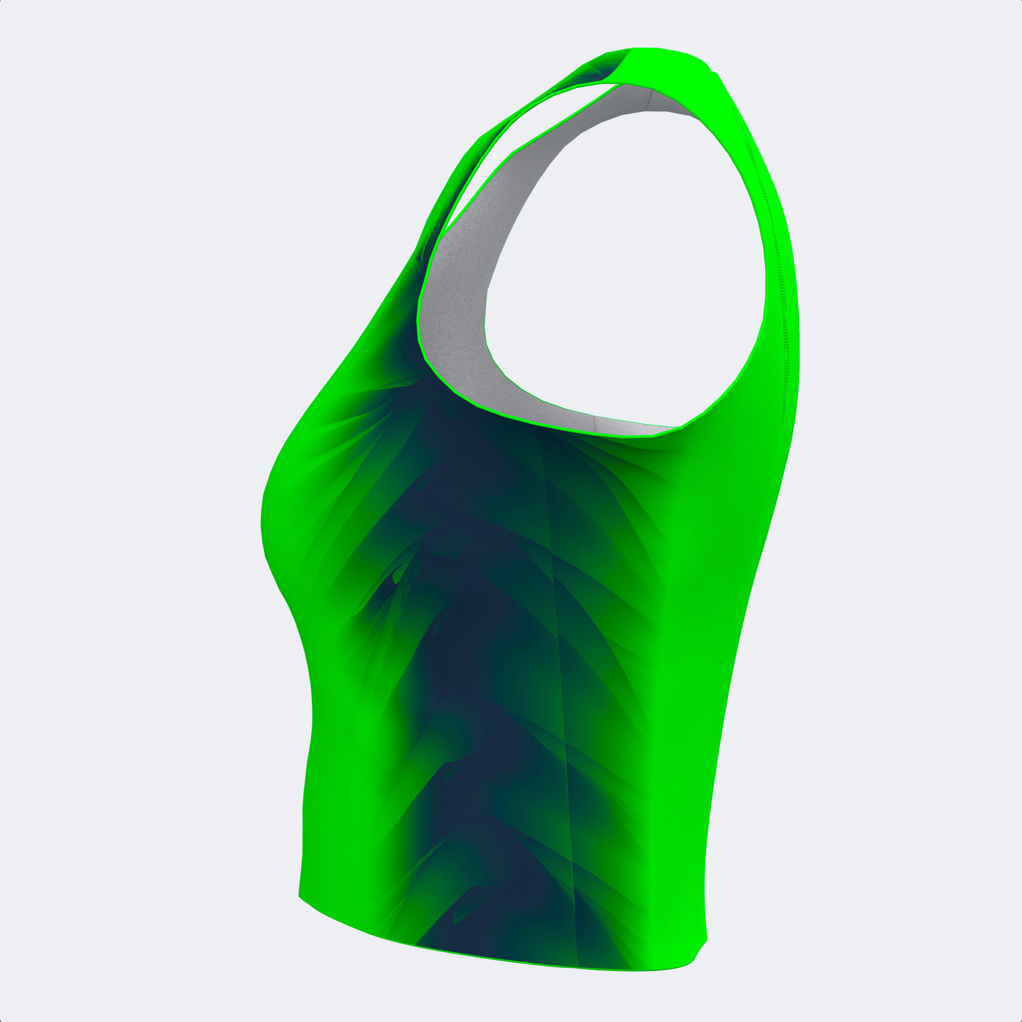 Top Running Femme Joma Elite XI Vert Fluo 4/4