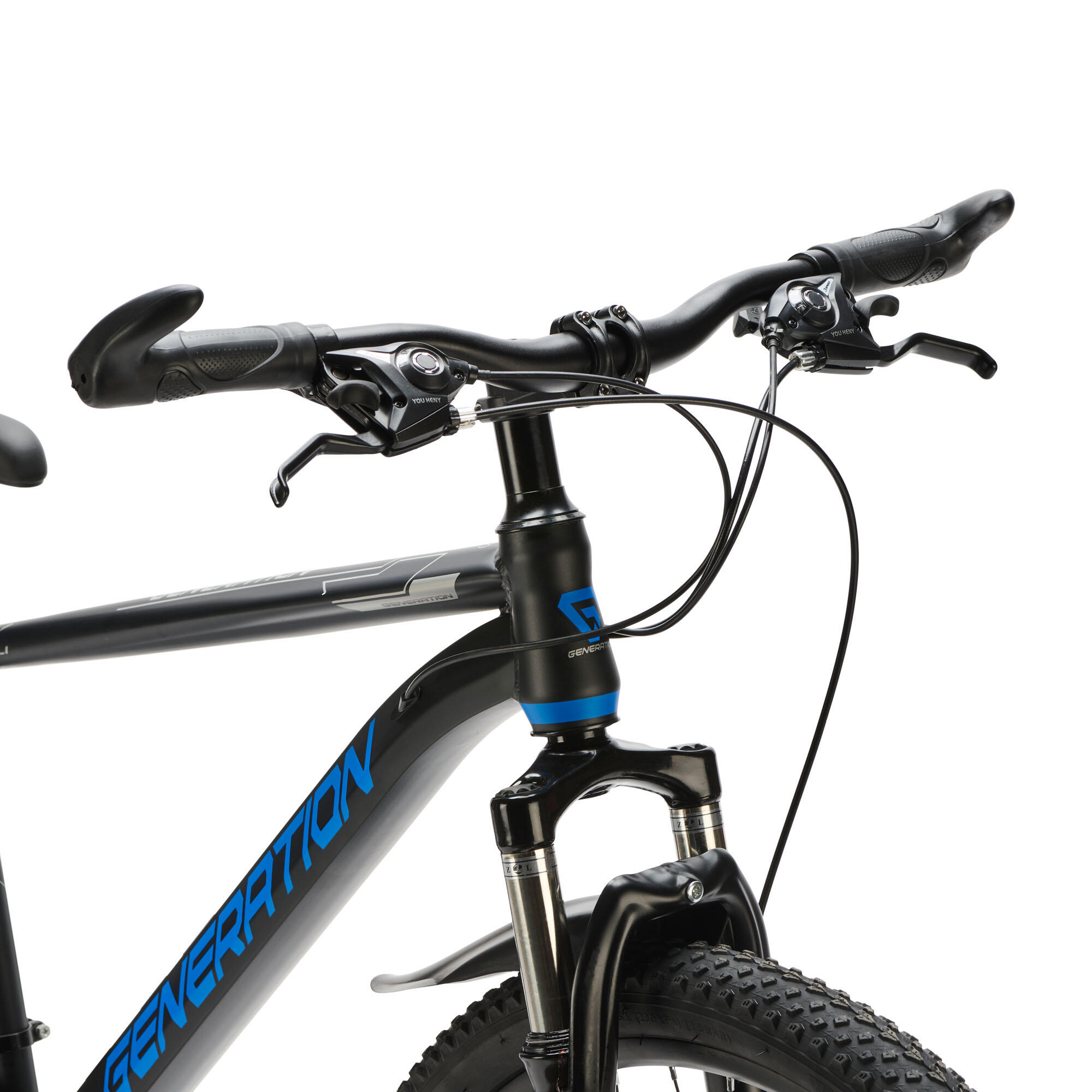 Generation GT600 Mountainbike 26 Inch - Blauw - Spatborden 4/5