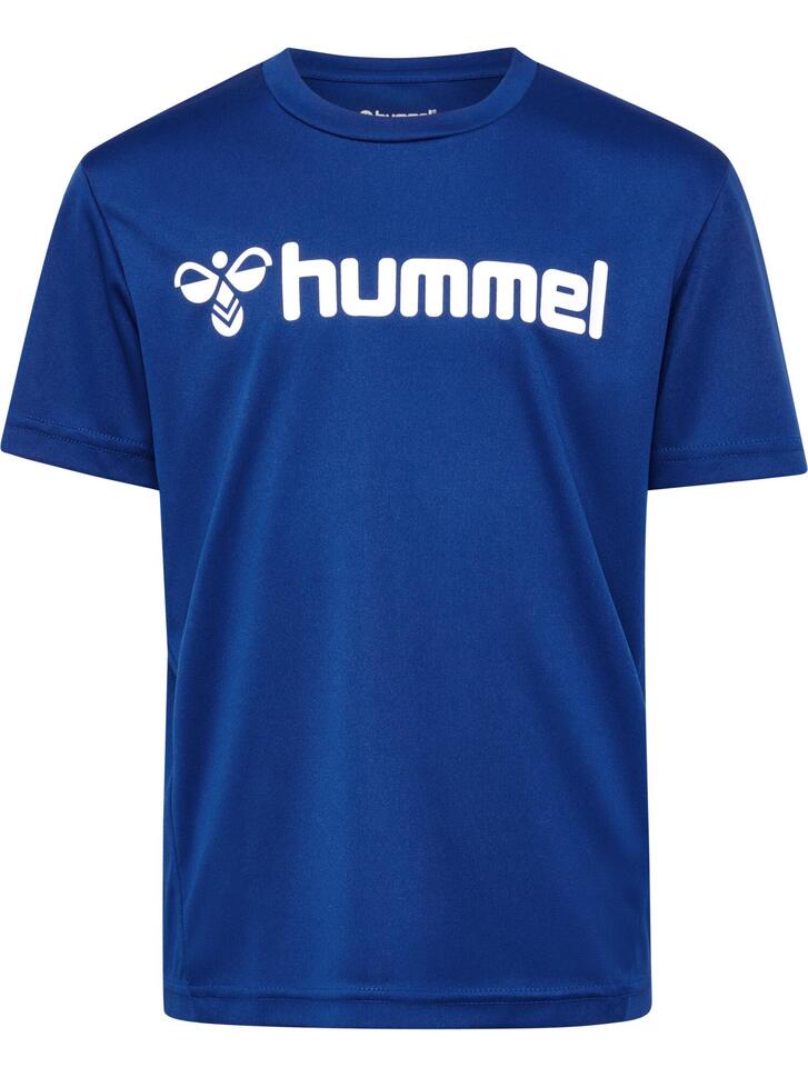 Hummel Koszulka poliestrowa sportowa Poly Logo Jersey Kids