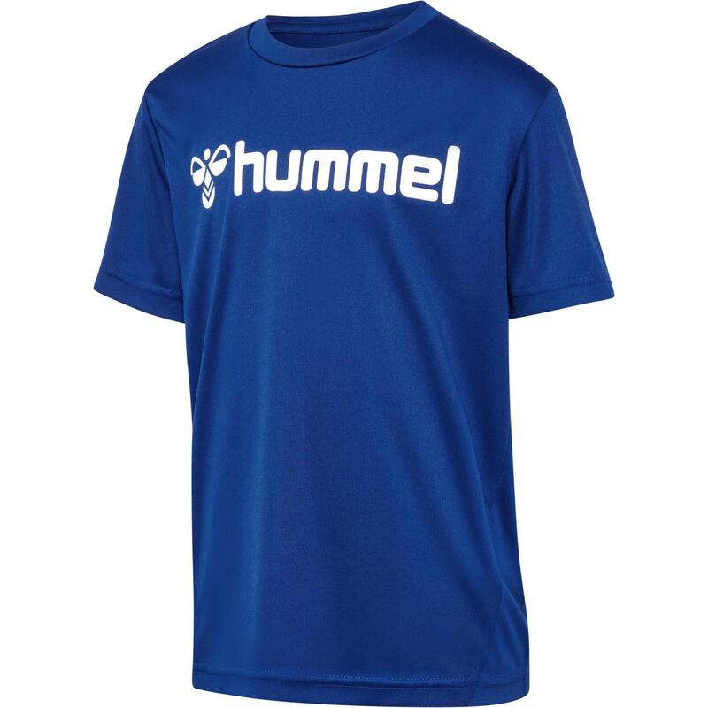 Hummel Koszulka poliestrowa sportowa Poly Logo Jersey Kids