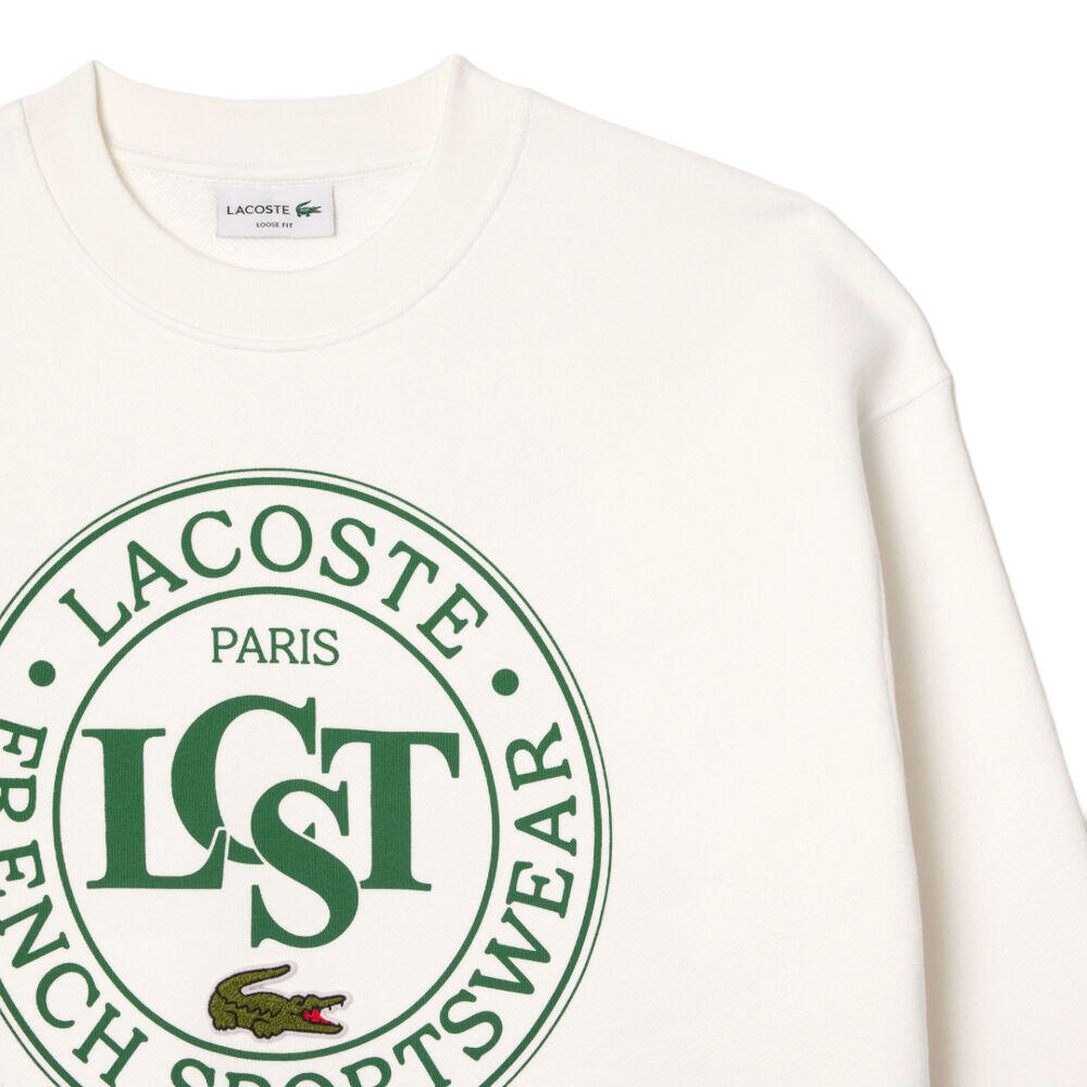 Sweat Lacoste modèle SH2897-SWT pour unisexe 2/5