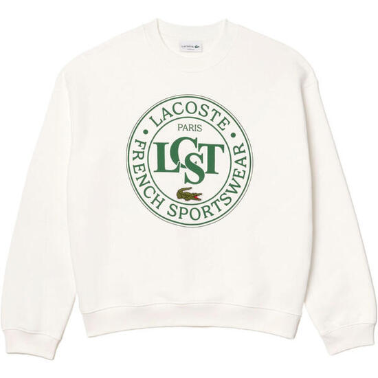 Felpa Lacoste modello SH2897-SWT per unisex