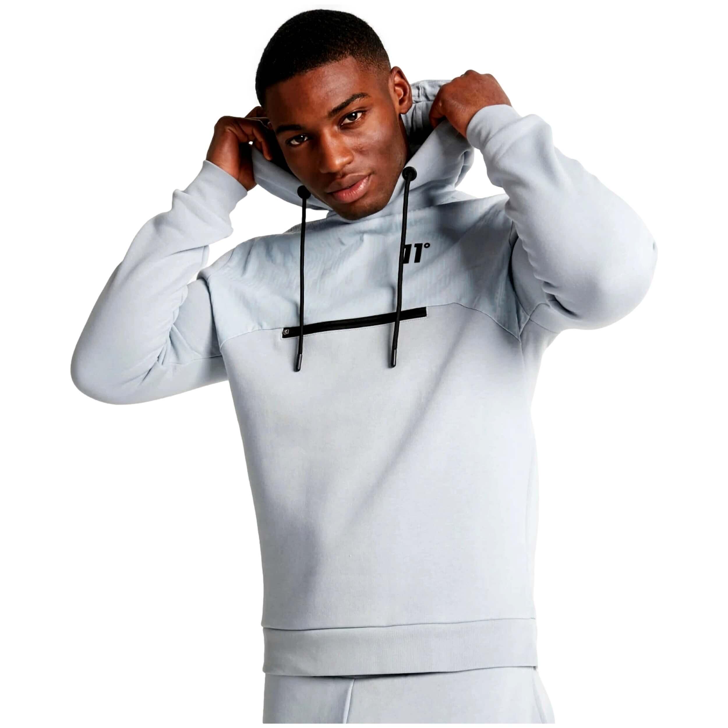 Sweat à capuche 11 degrees modèle 11D1336-585 pour unisexe 2/5