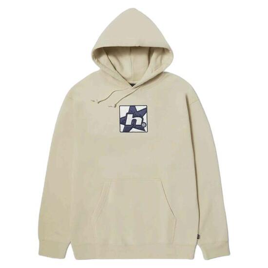 Sweat à capuche Huf modèle PF00679-STONE pour unisexe