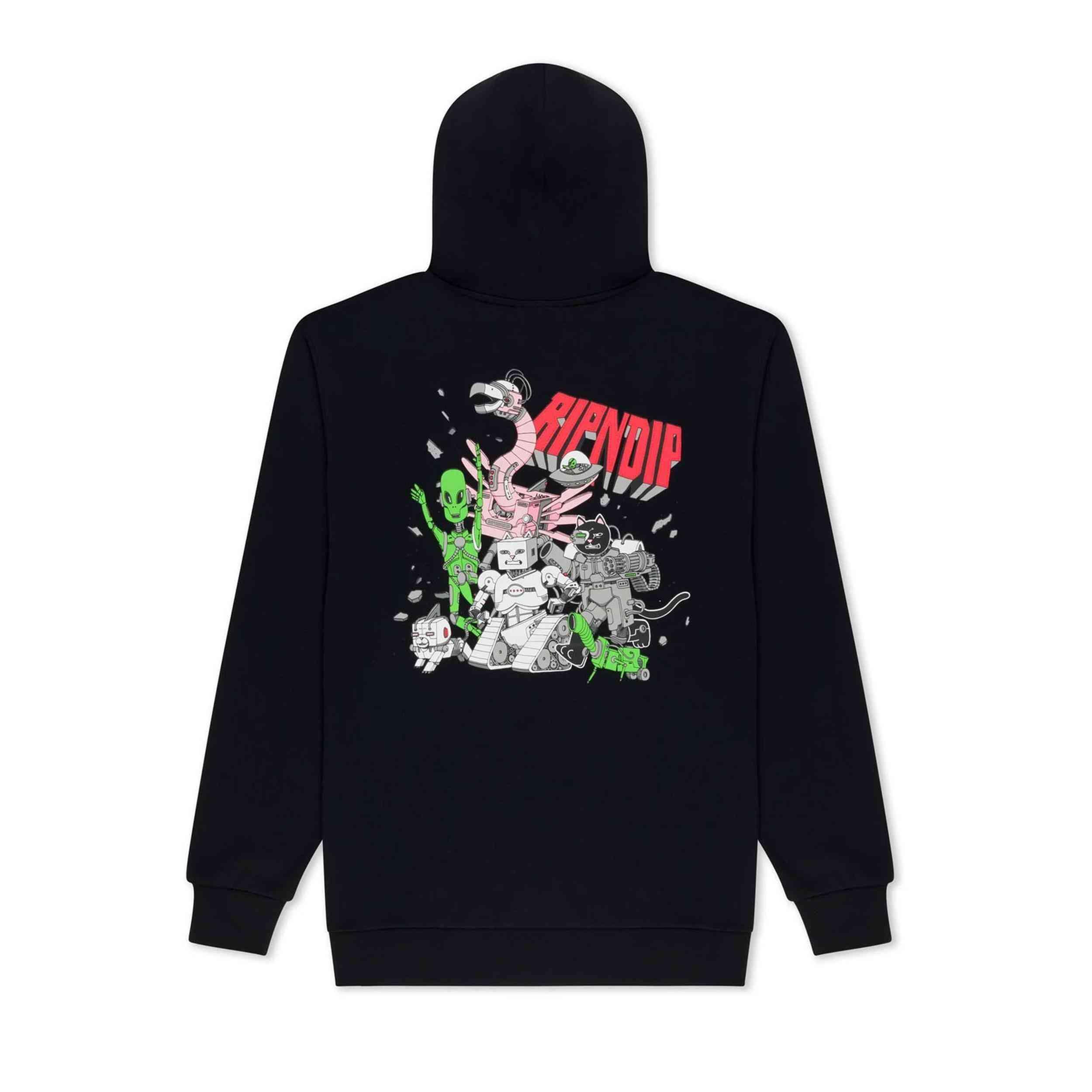 Kapuzenpullover Ripndip Modell HORIPTOM-BLK für männer 2/2
