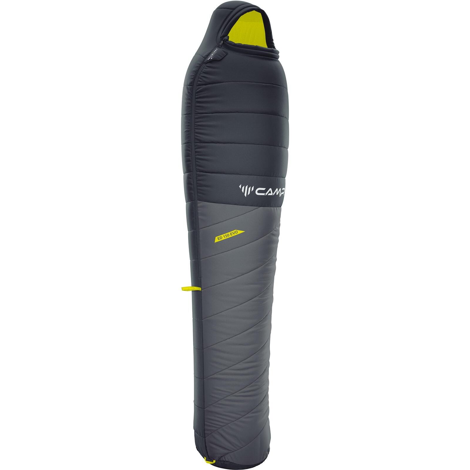 CAMP Daunen-Schlafsack ED 150 Evo black-asphalt grey