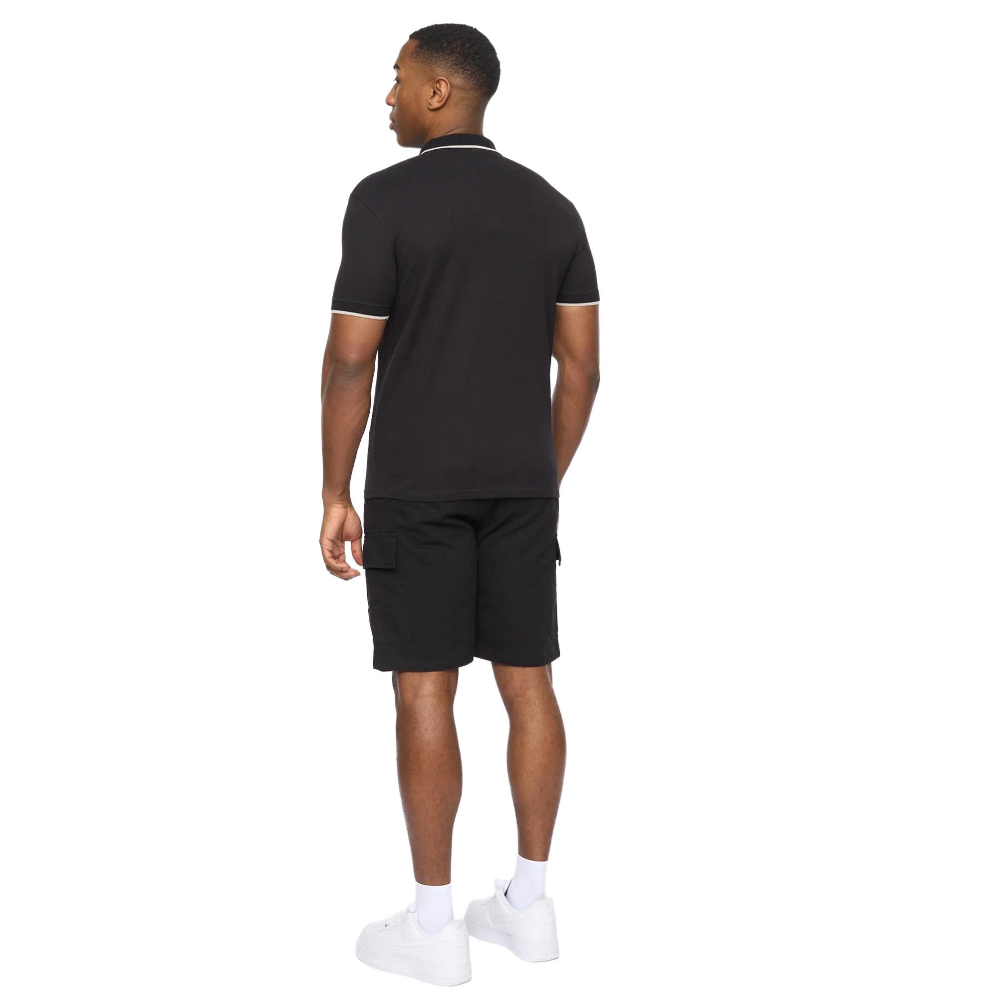 Mens Utilate Polo Shirt (Black) 2/3