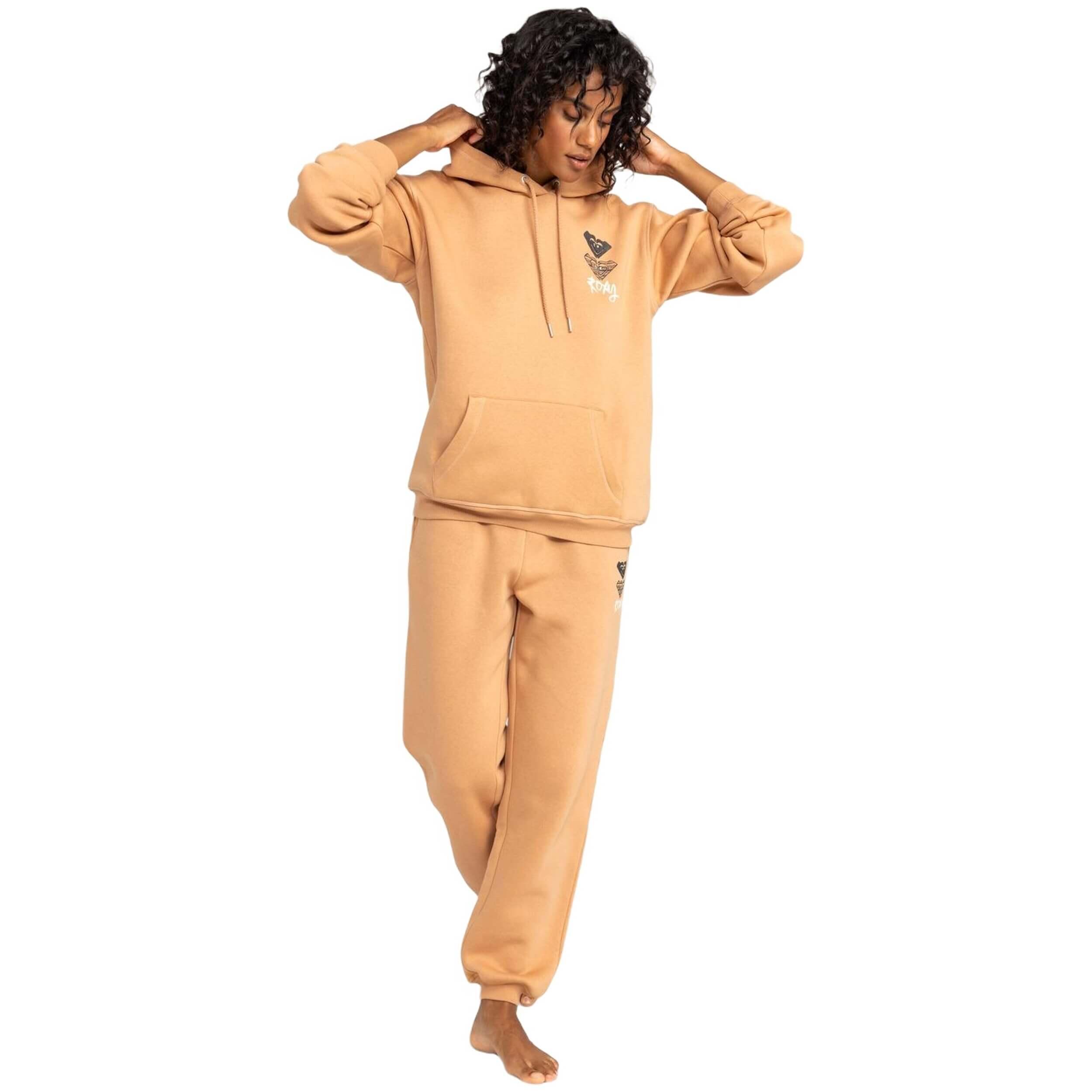 Felpa con cappuccio Roxy modello ERJFT04855-CLB0 per donne 5/5