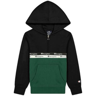 Felpa con cappuccio Champion Half Zip per ragazzi