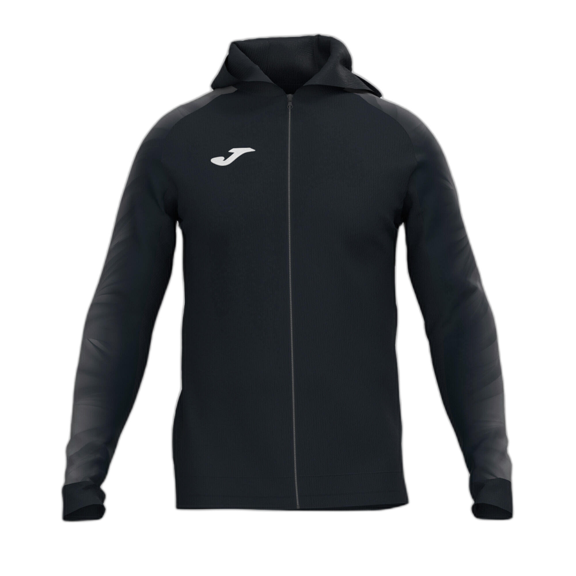 Joma - Veste À Capuche Running Femme Joma Elite Xi Noir - Gilet Manches Longues - Gris|marron|noir - 36 Xs - Decathlon