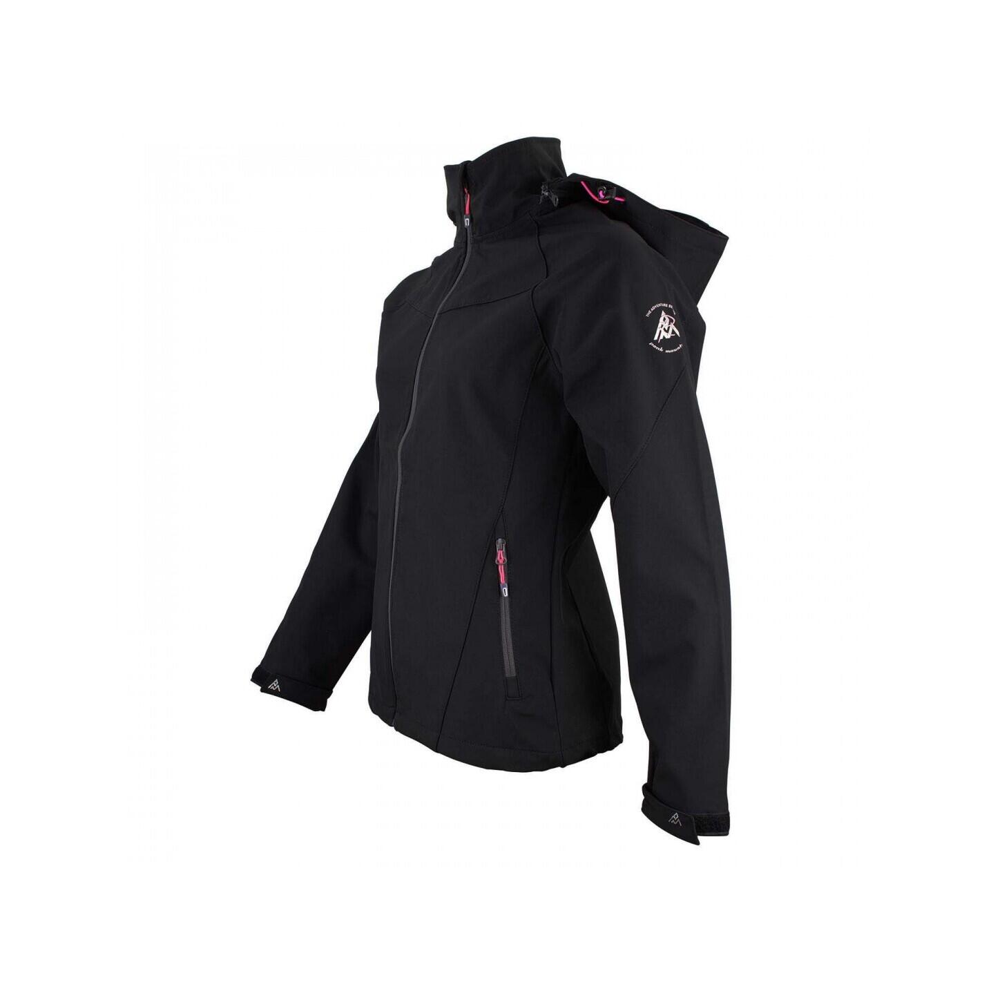 Seconde vie - Veste femme Peak Mountain Softshell Acelsiorunn 2/3