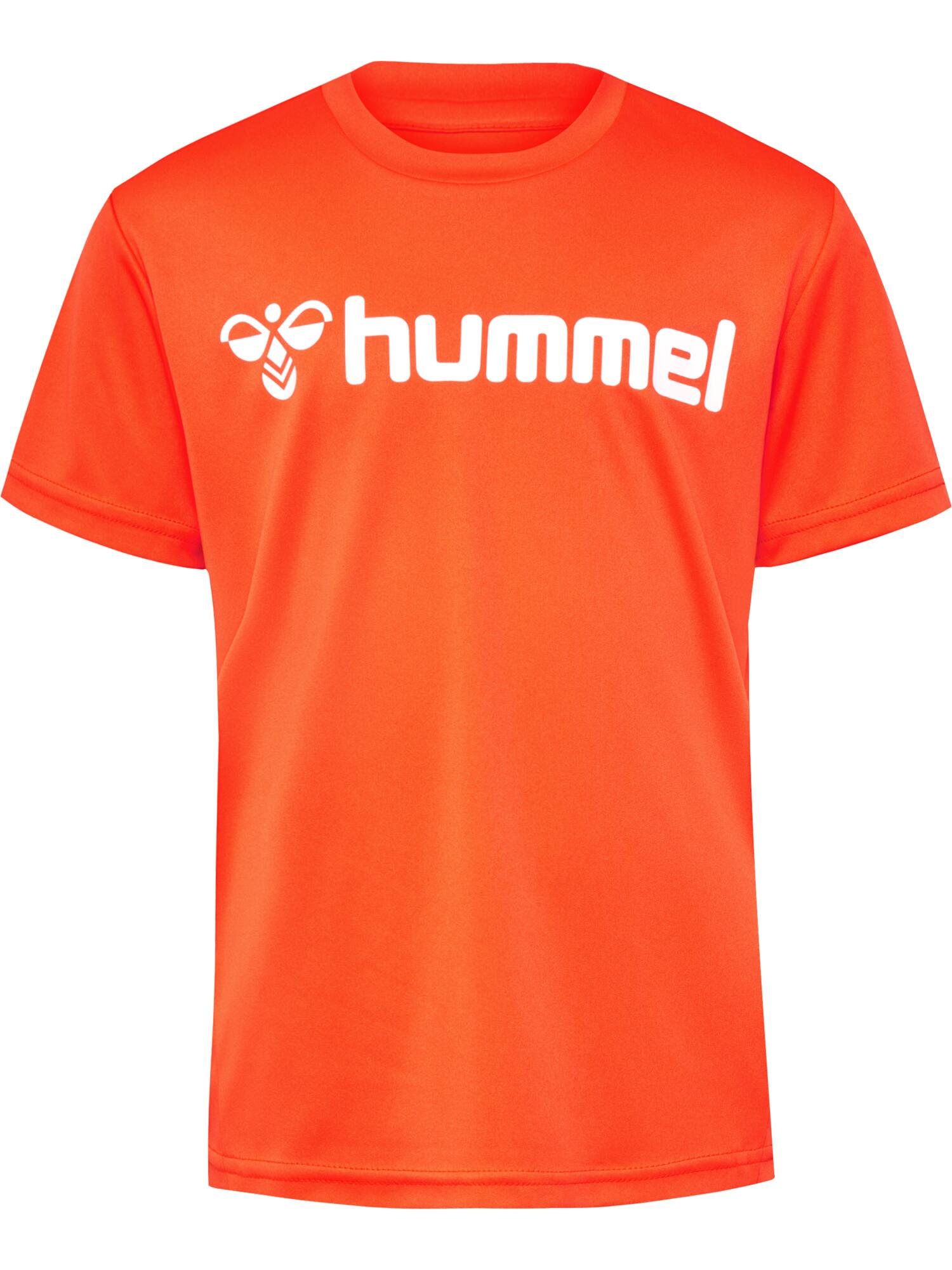 Hummel Koszulka poliestrowa sportowa Poly Logo Jersey Kids 3/3
