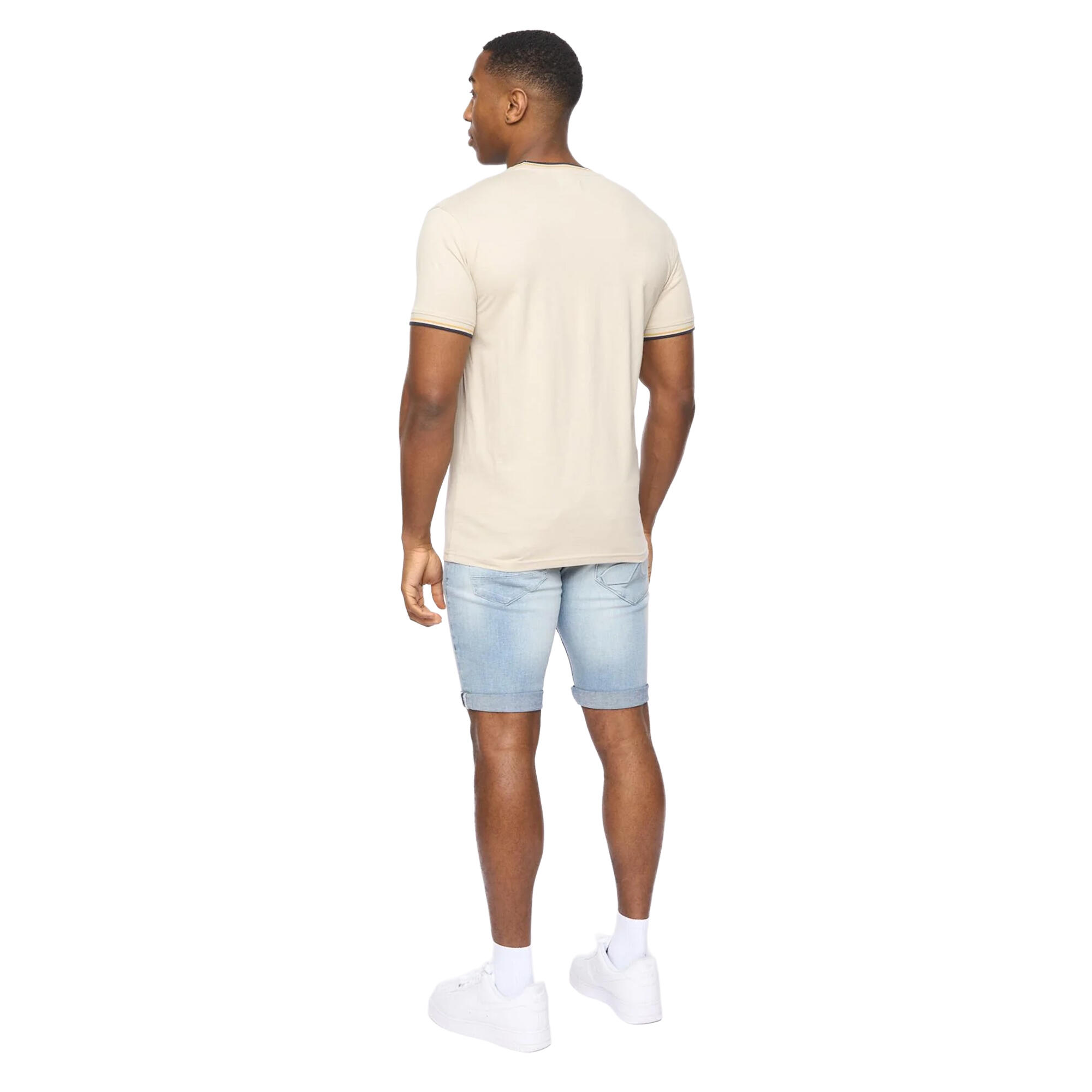 Mens Shellworth TShirt (Light Stone) 2/3