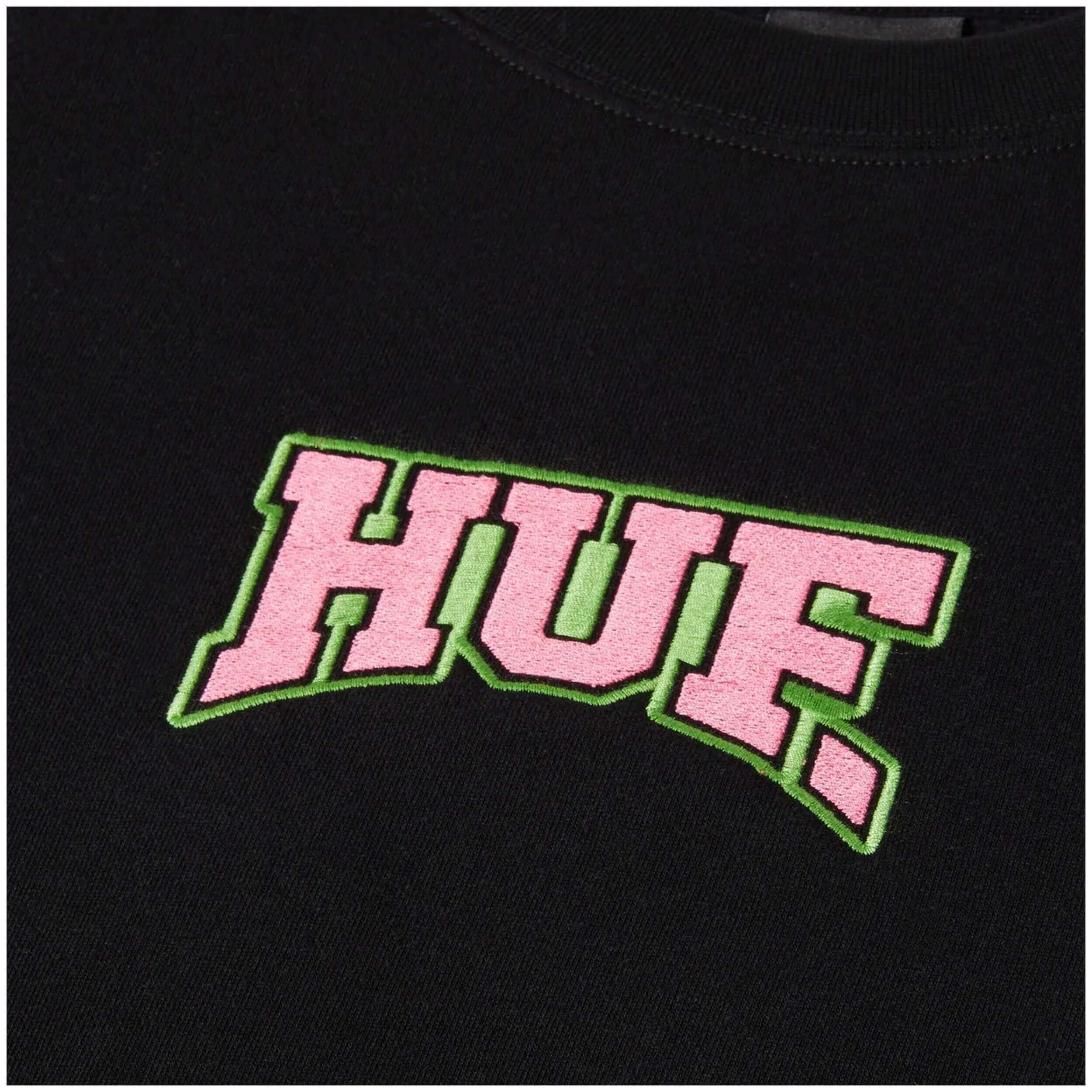 Sweat Huf modèle PF00628-BLACK pour homme 2/2
