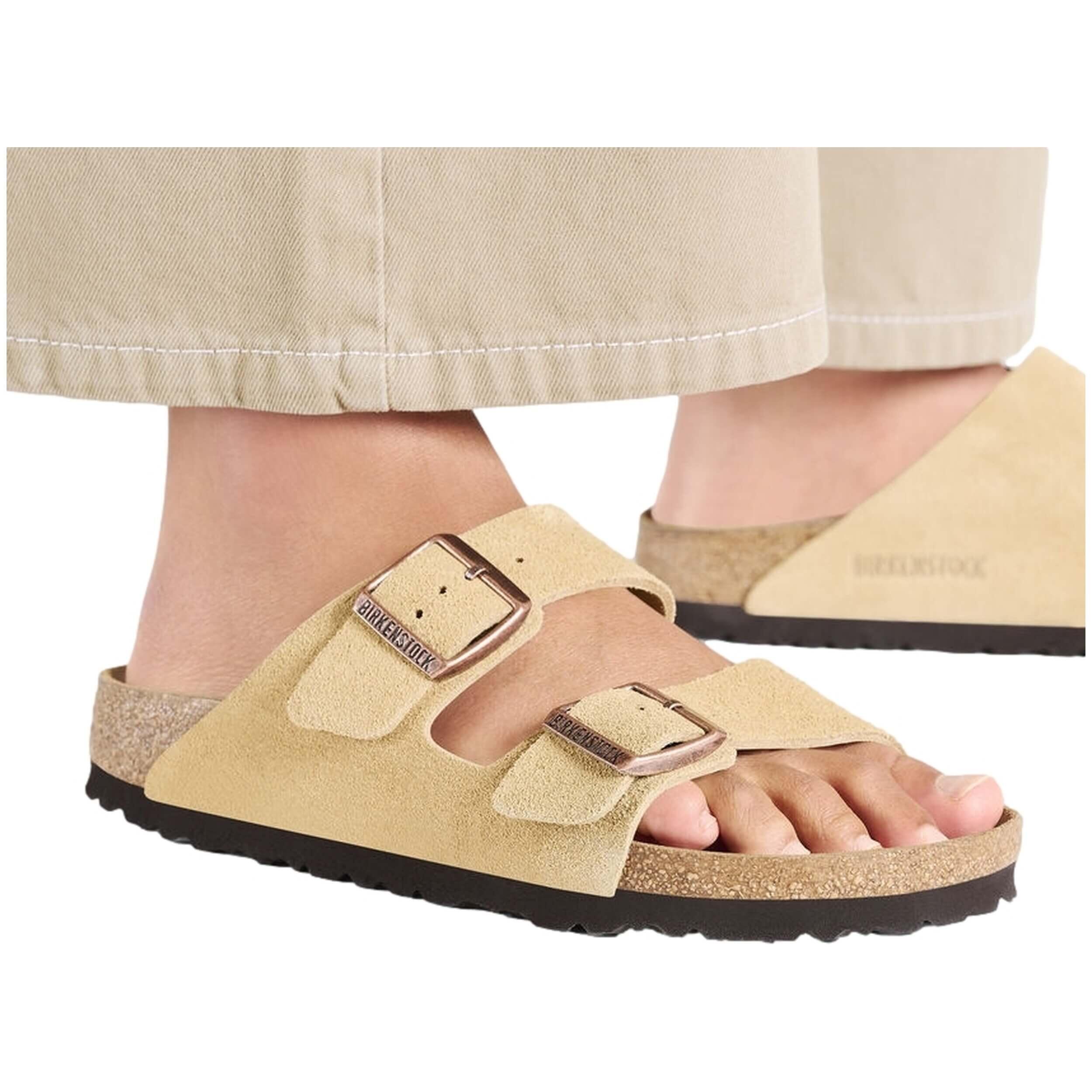 Sandali Birkenstock Arizona Vl Latte Cream per unisex 4/5