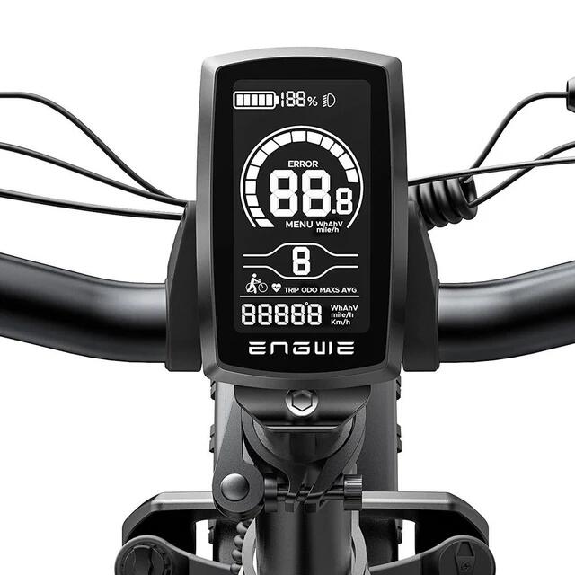 Vélo électrique ENGWE EP-2 BOOST - 750W - 13Ah - Roues 20x4.0 - Noir/Orange/Gris
