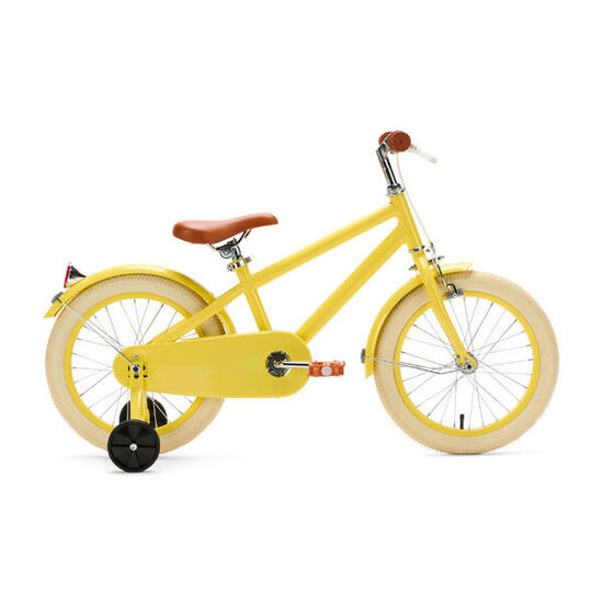 Rower dziecięcy Generation Retro 16 cali Żółty