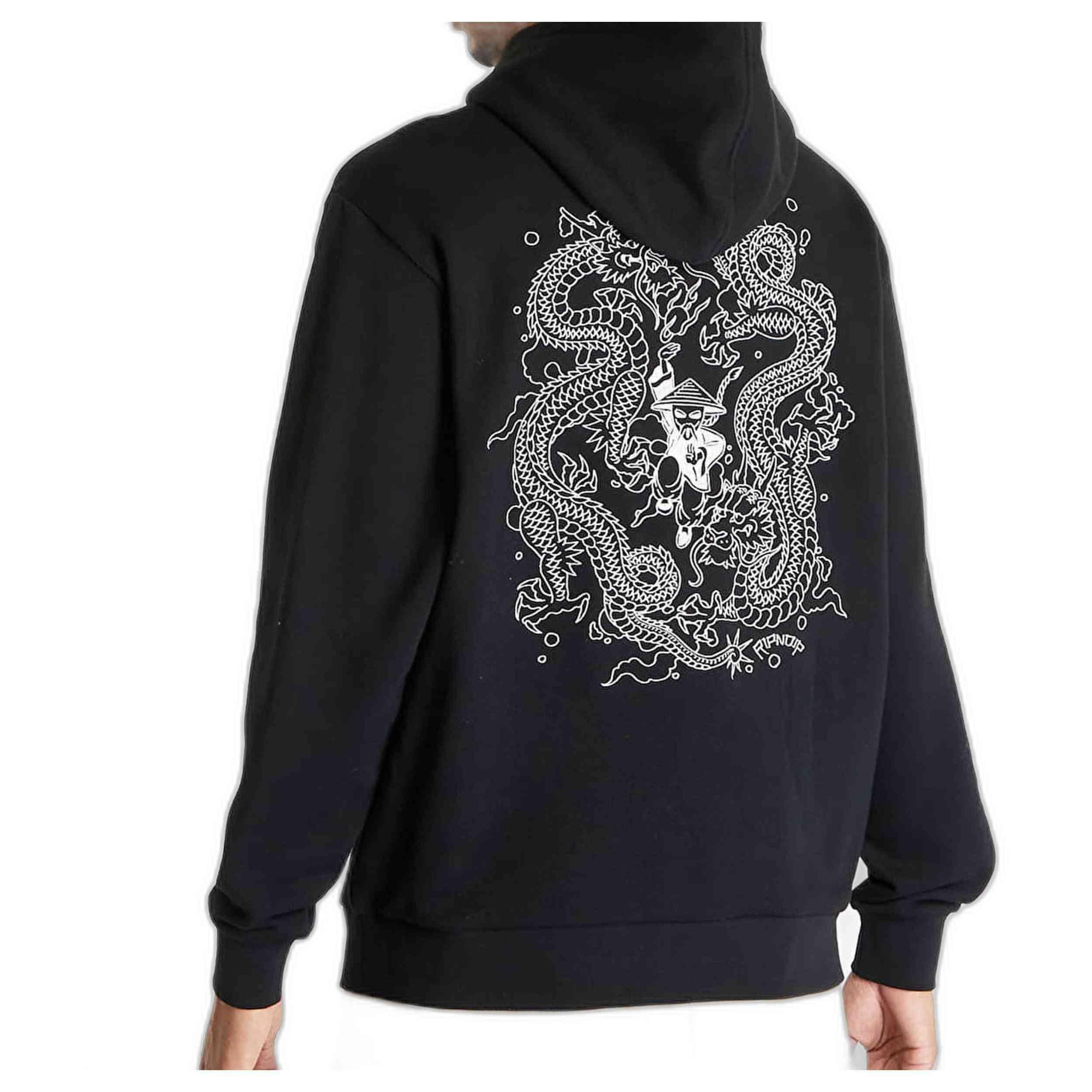 Felpa con cappuccio Ripndip modello HORIPRYU-BLA per unisex 2/2