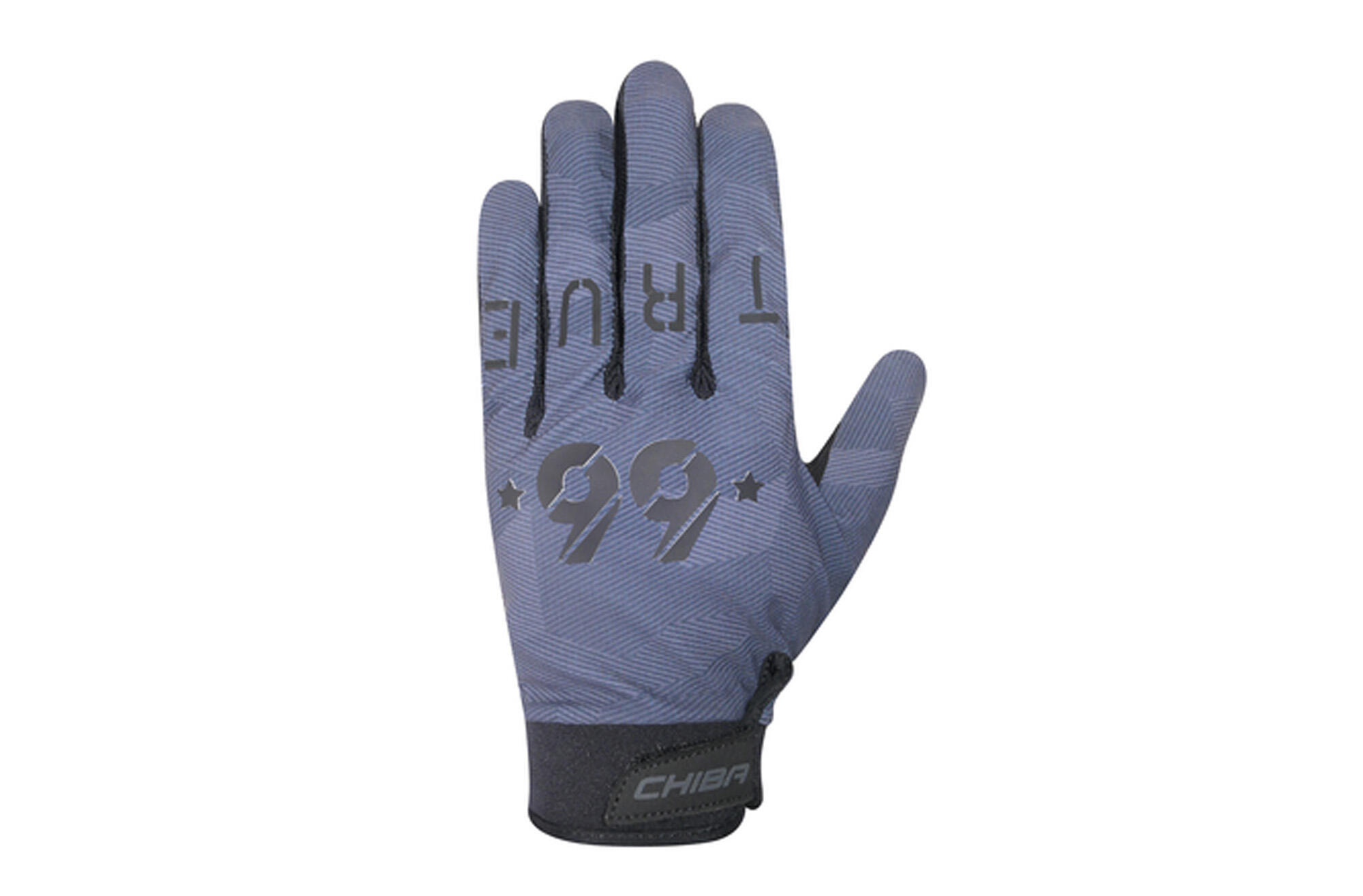 CHIBA Chiba Double Six Black Cycling Gloves