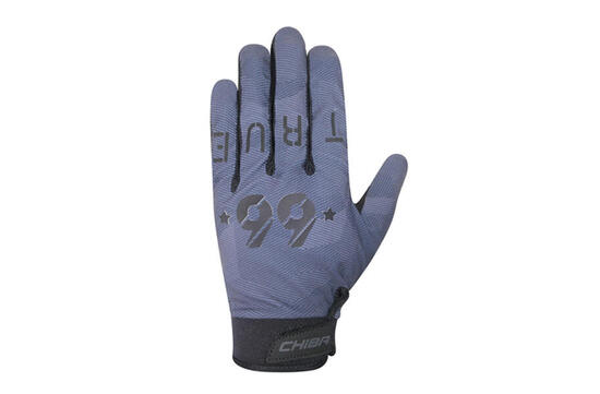 Gants vélo Chiba Double Six noirs paume microfibre antidérapante