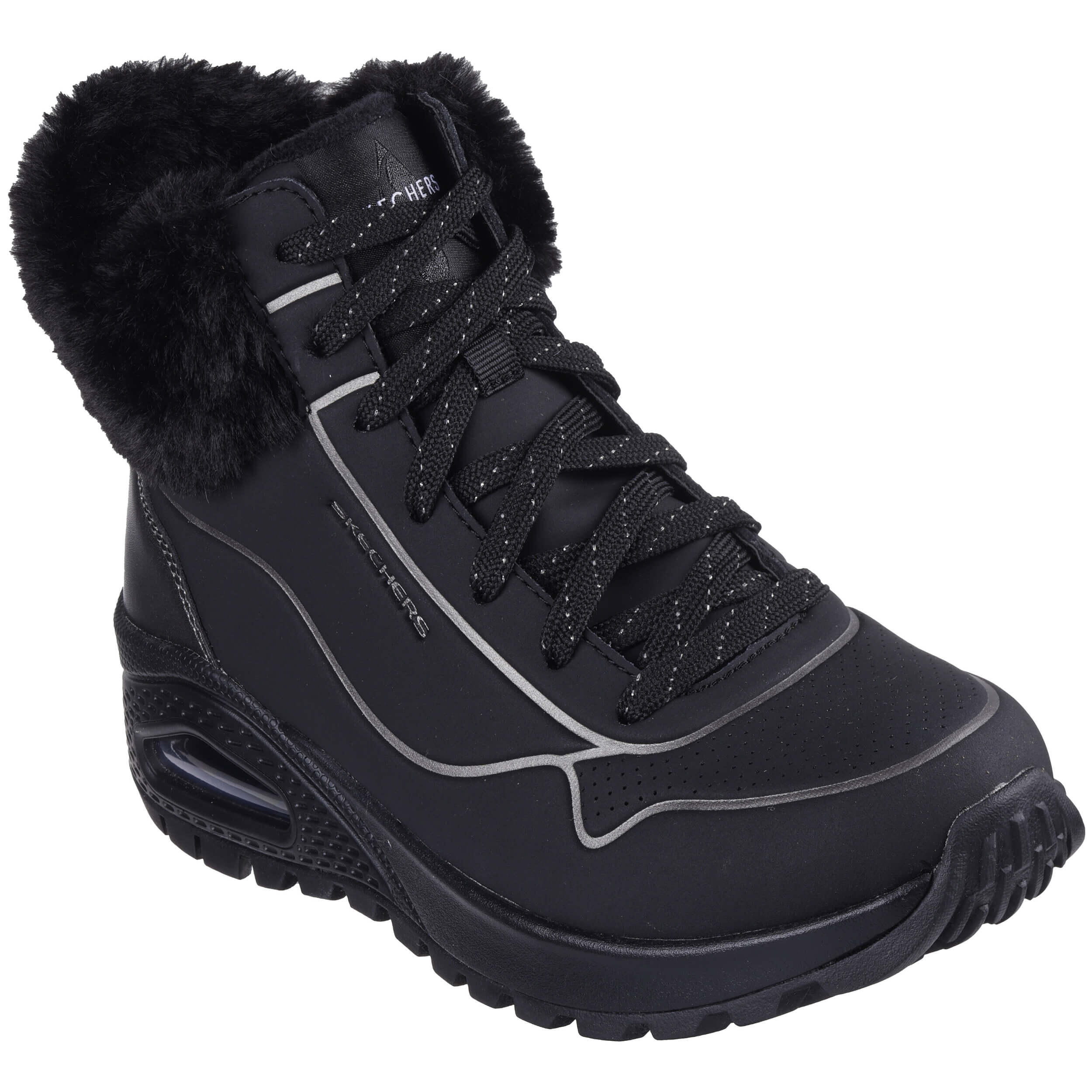 Buty damskie SKECHERS Uno Rugged Fall Shimmer 5/5