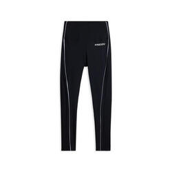 Legging 7/8 à taille haute avec rebords contrastés