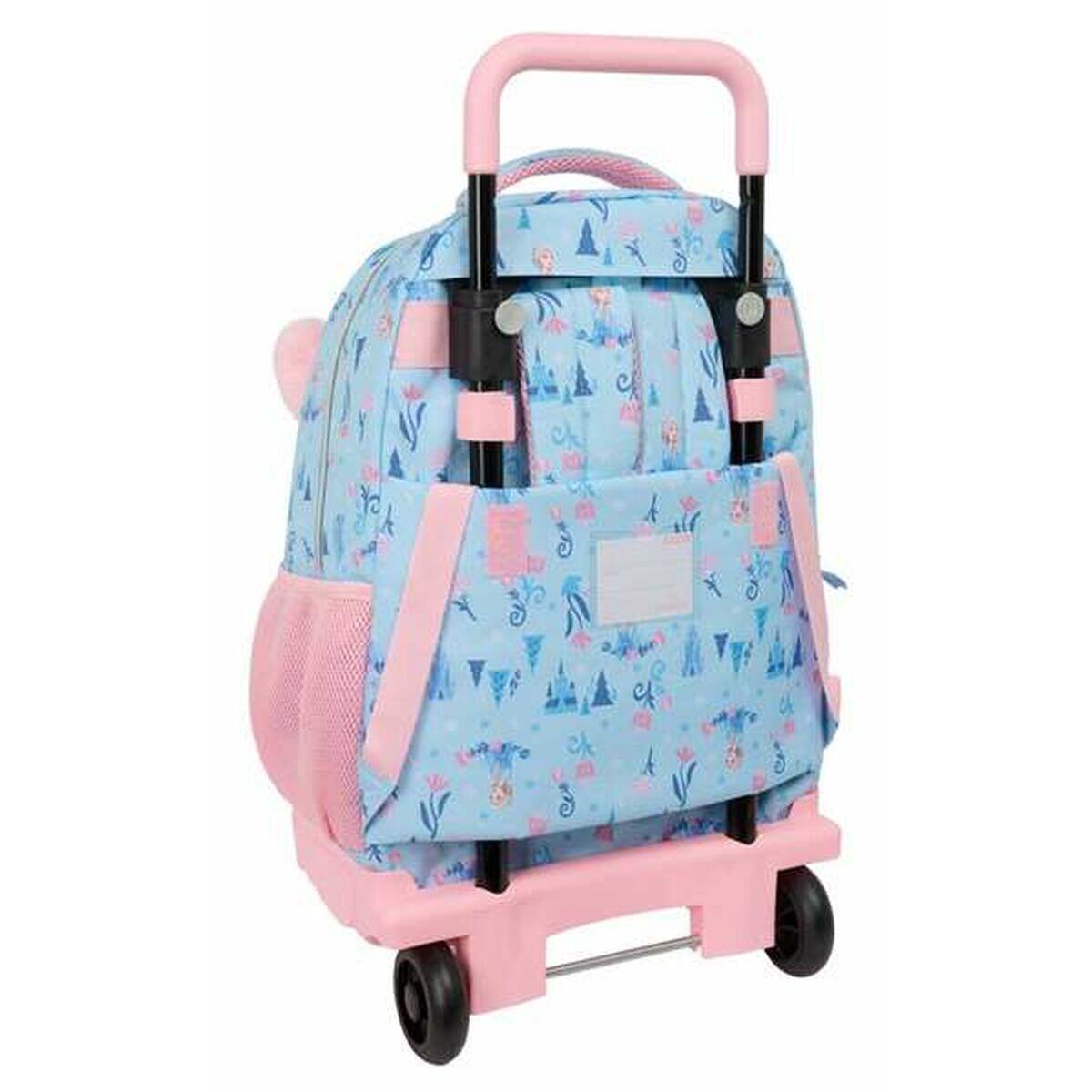 Cartable à roulettes Frozen Ice Magic Bleu 2/3