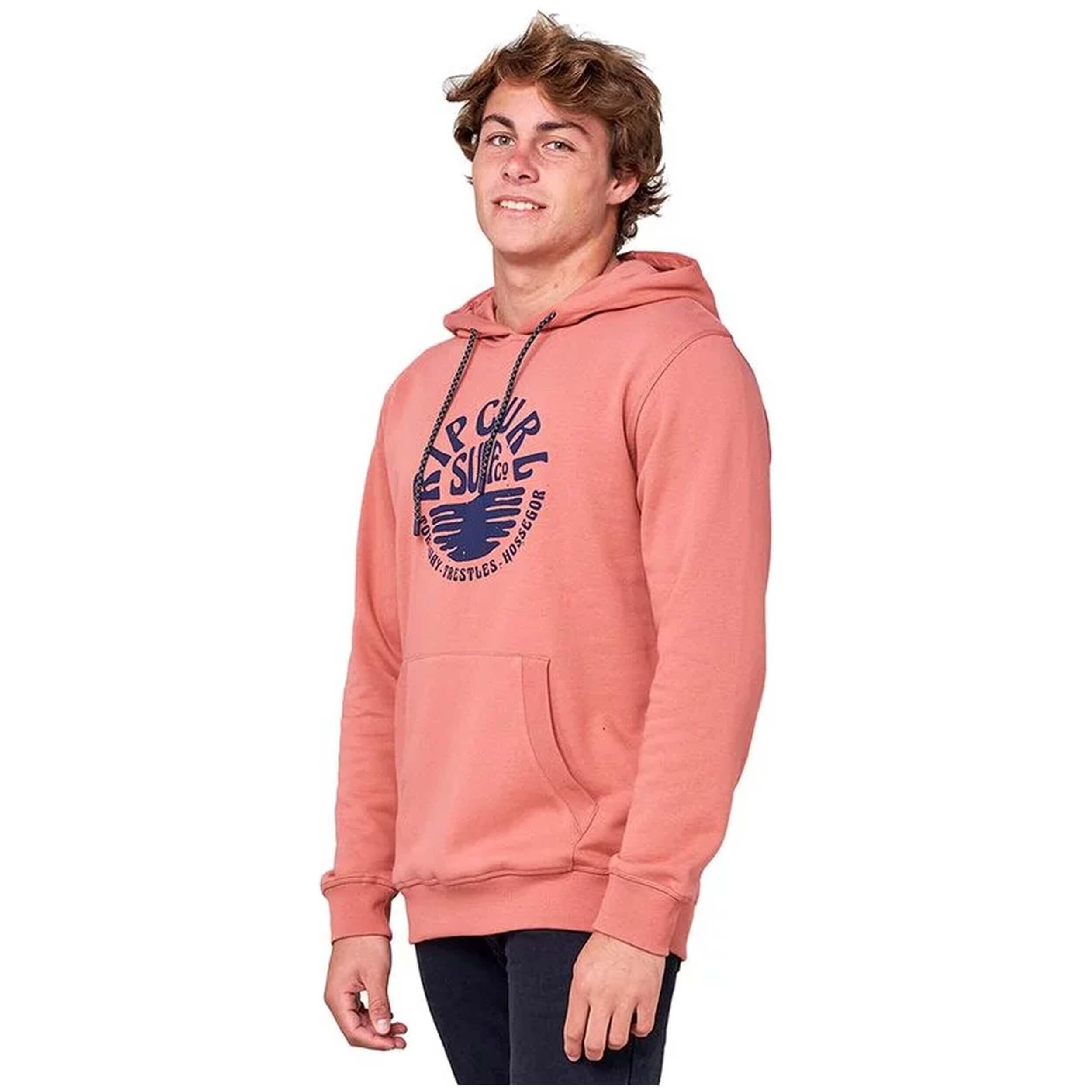 Felpa con cappuccio Rip curl modello CFEYS4-7091 per uomini 3/5
