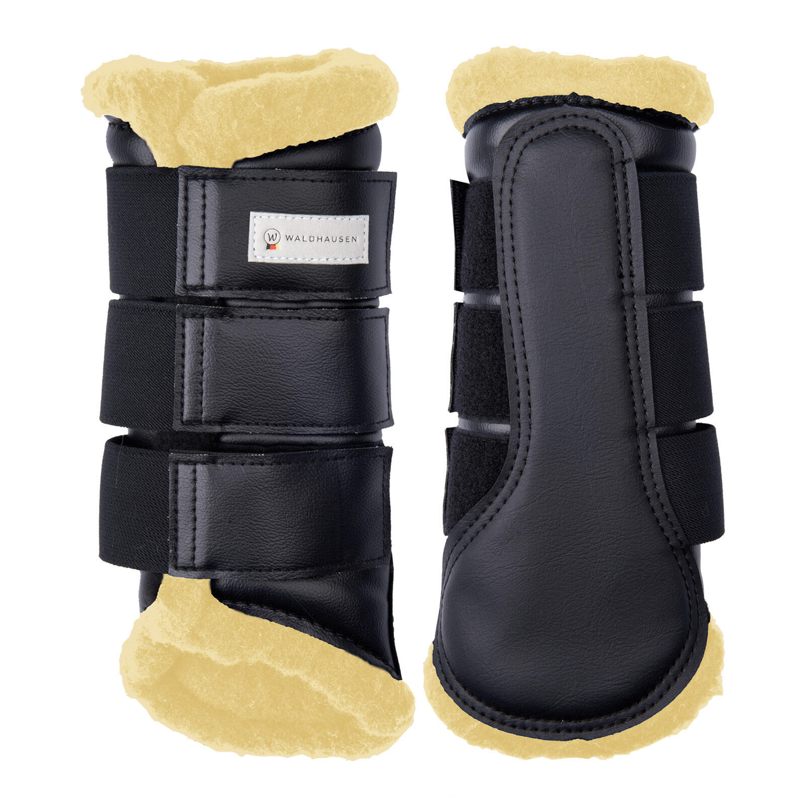 Guêtres de dressage pour cheval Waldhausen Soft 1/1