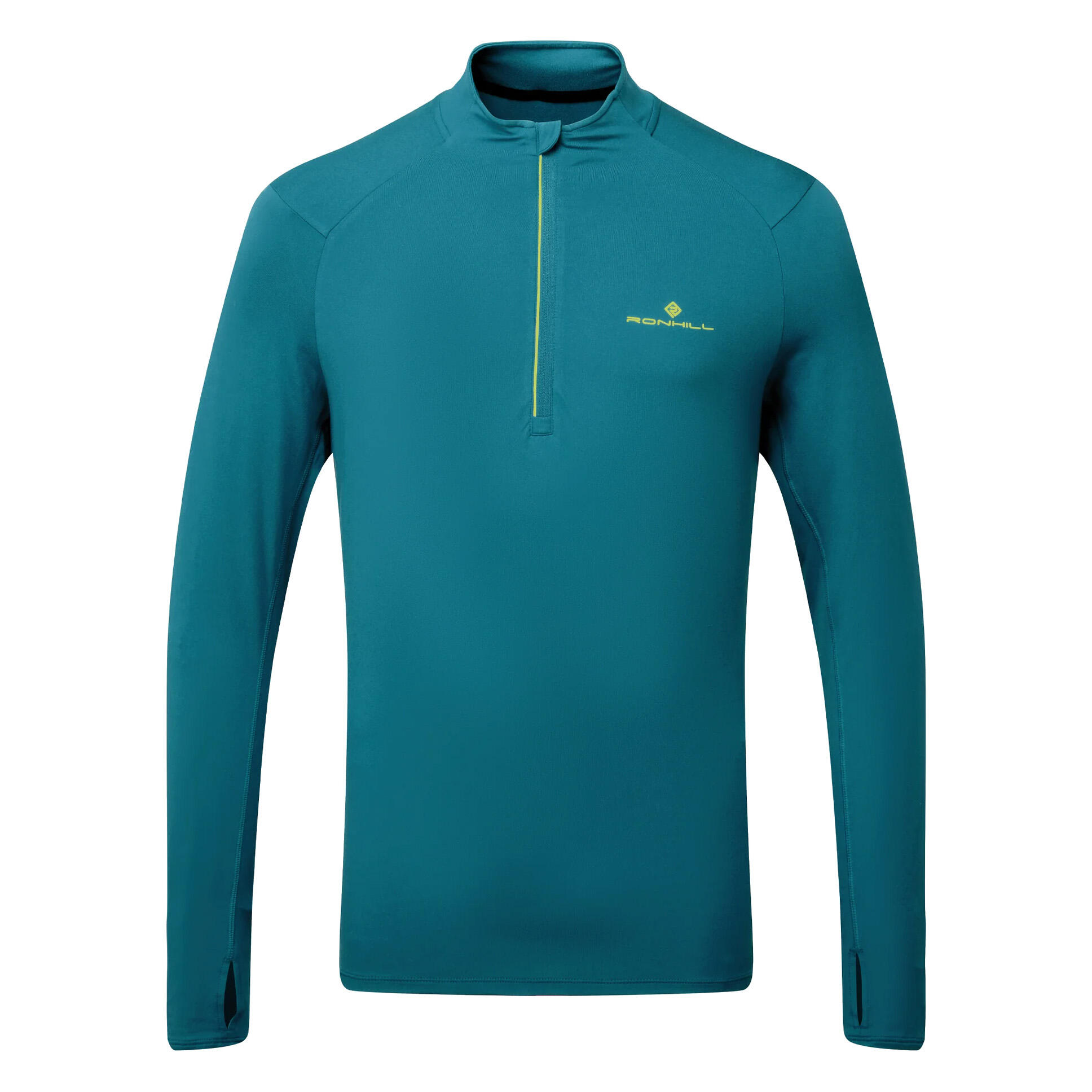 RONHILL Mens Core Thermal ½ Zip Running Top