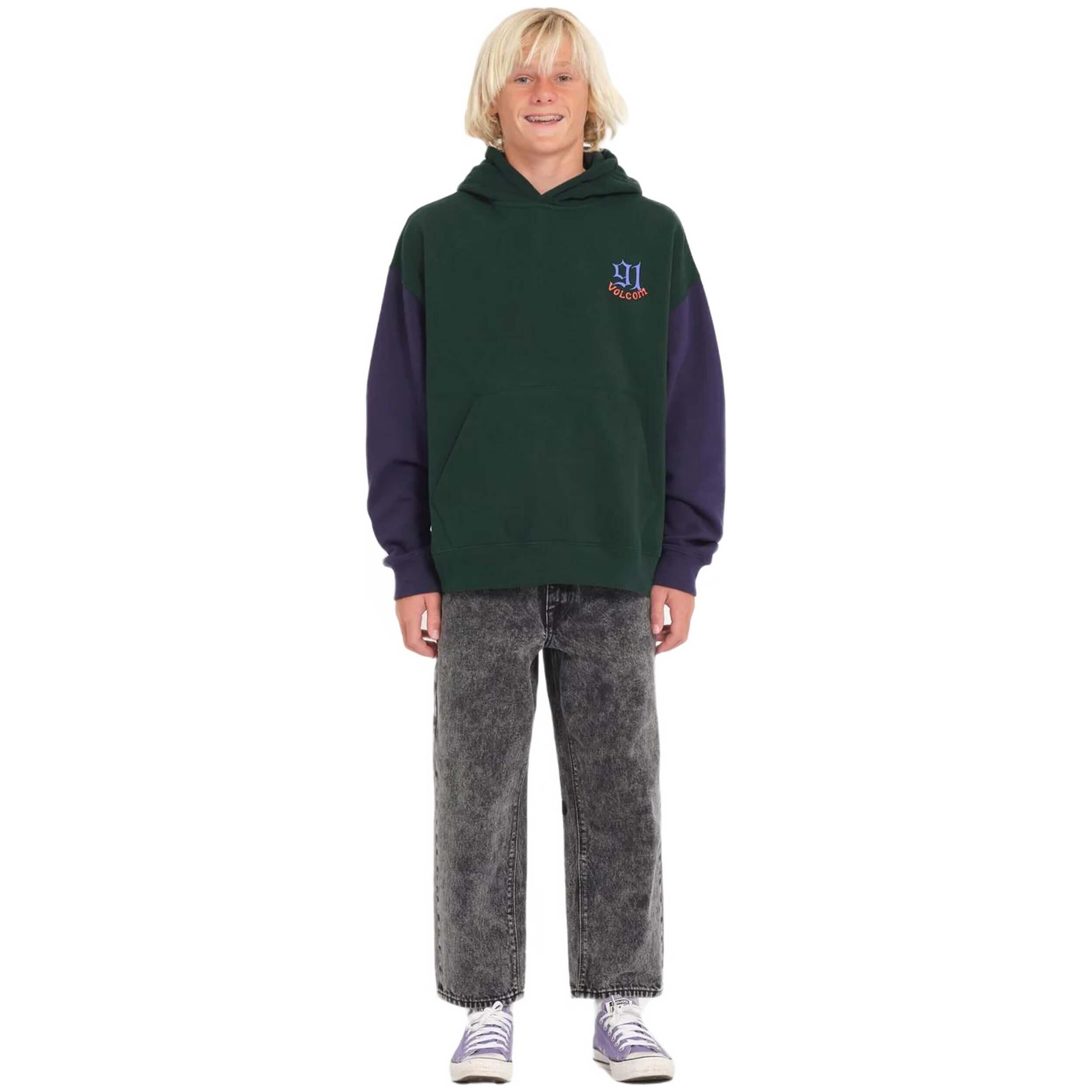 Sweat à capuche Volcom modèle C4132304_PPI pour enfants 2/5