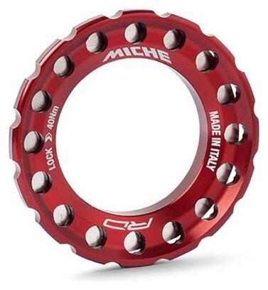 Externe Centerlock-Mutter Miche Rot