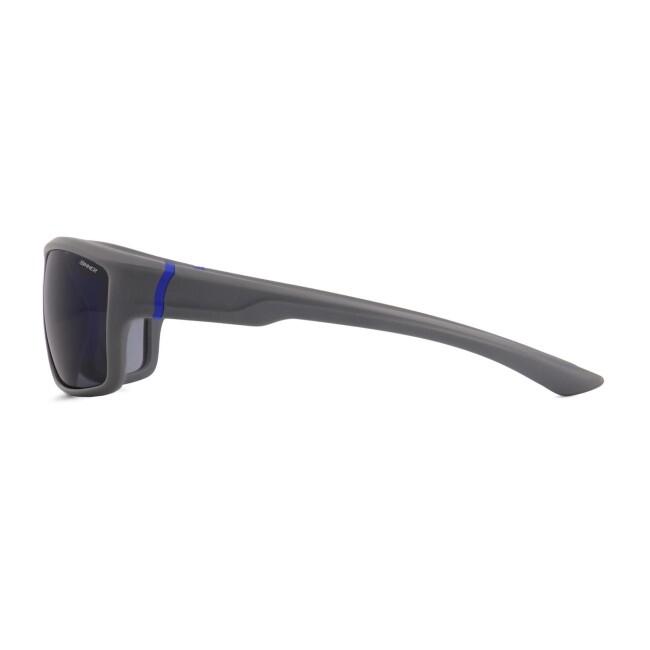 Cayo Unisex Cycling Sunglasses - Matte Grey & Blue, Smoke Cat.3 3/3