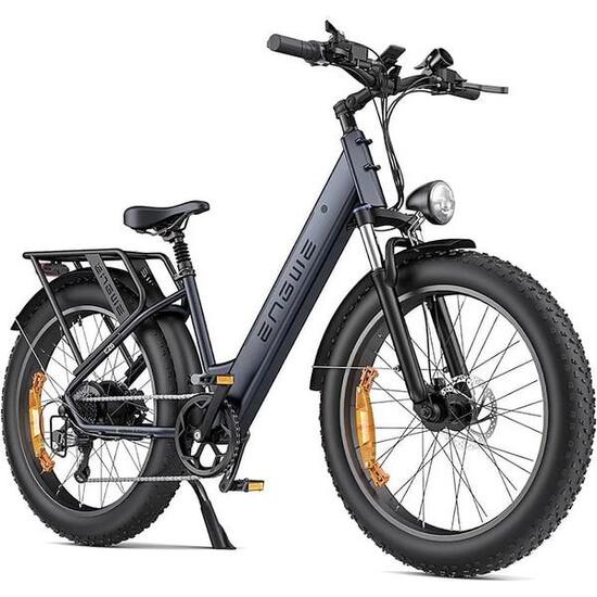 Vélo électrique tout-terrain à double suspension ENGWE E26 ST 250 W 48 V 16 Ah