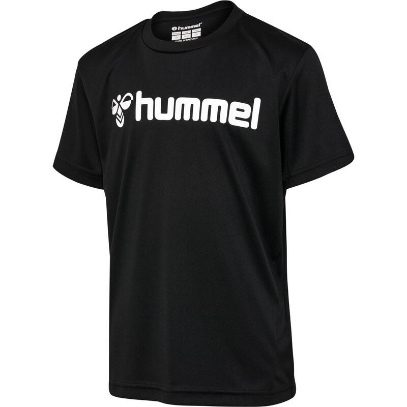 Hummel Koszulka poliestrowa sportowa Poly Logo Jersey Kids