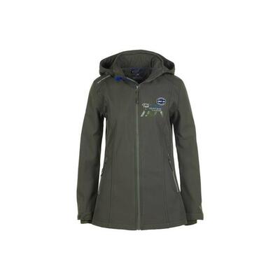 Tweedehands - dames softshell jas peak mountain amont