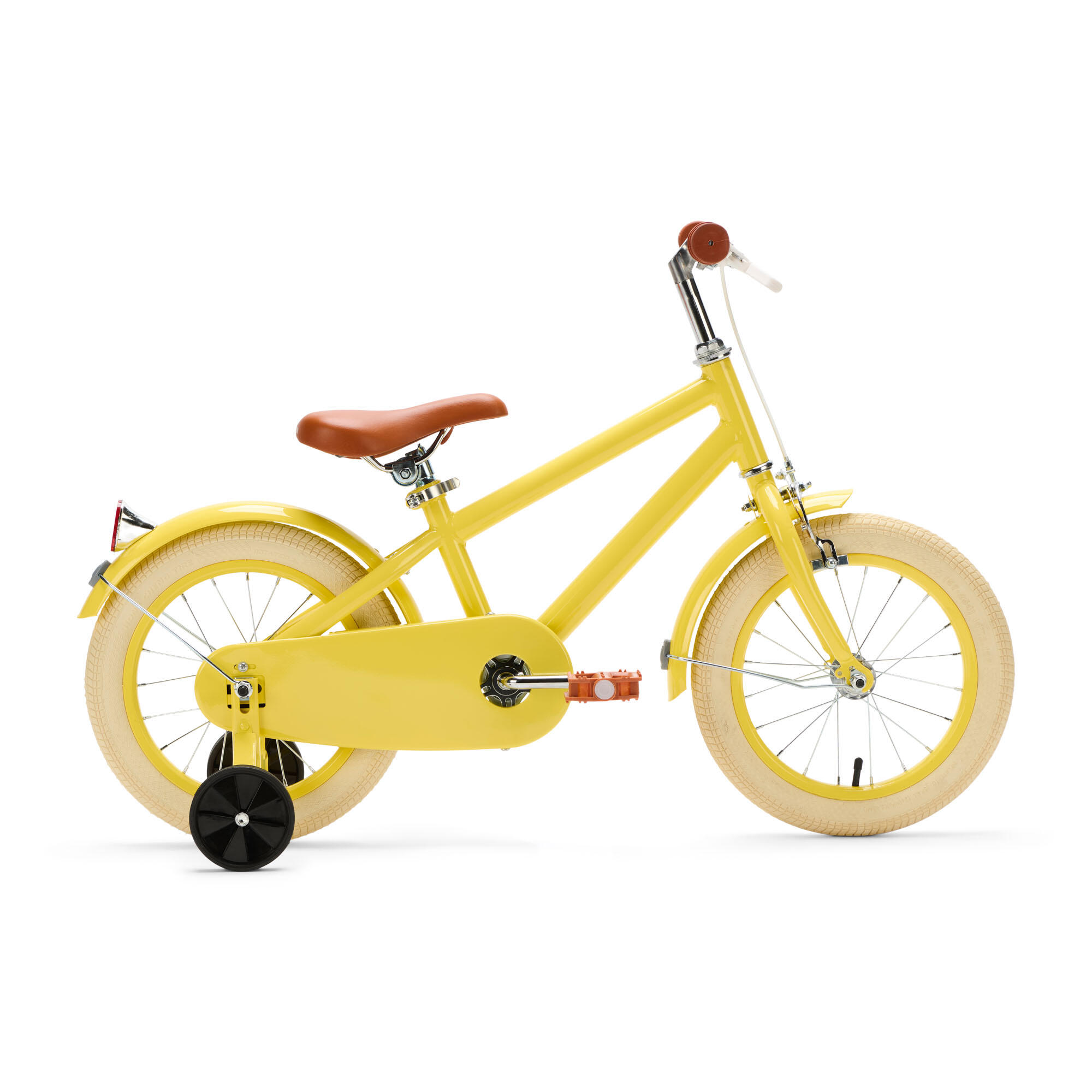 Generation - Generation Retro 14 Pouces Jaune – Vélo Pour Enfants - Vélo Enfant - Jaune - 14" - Decathlon
