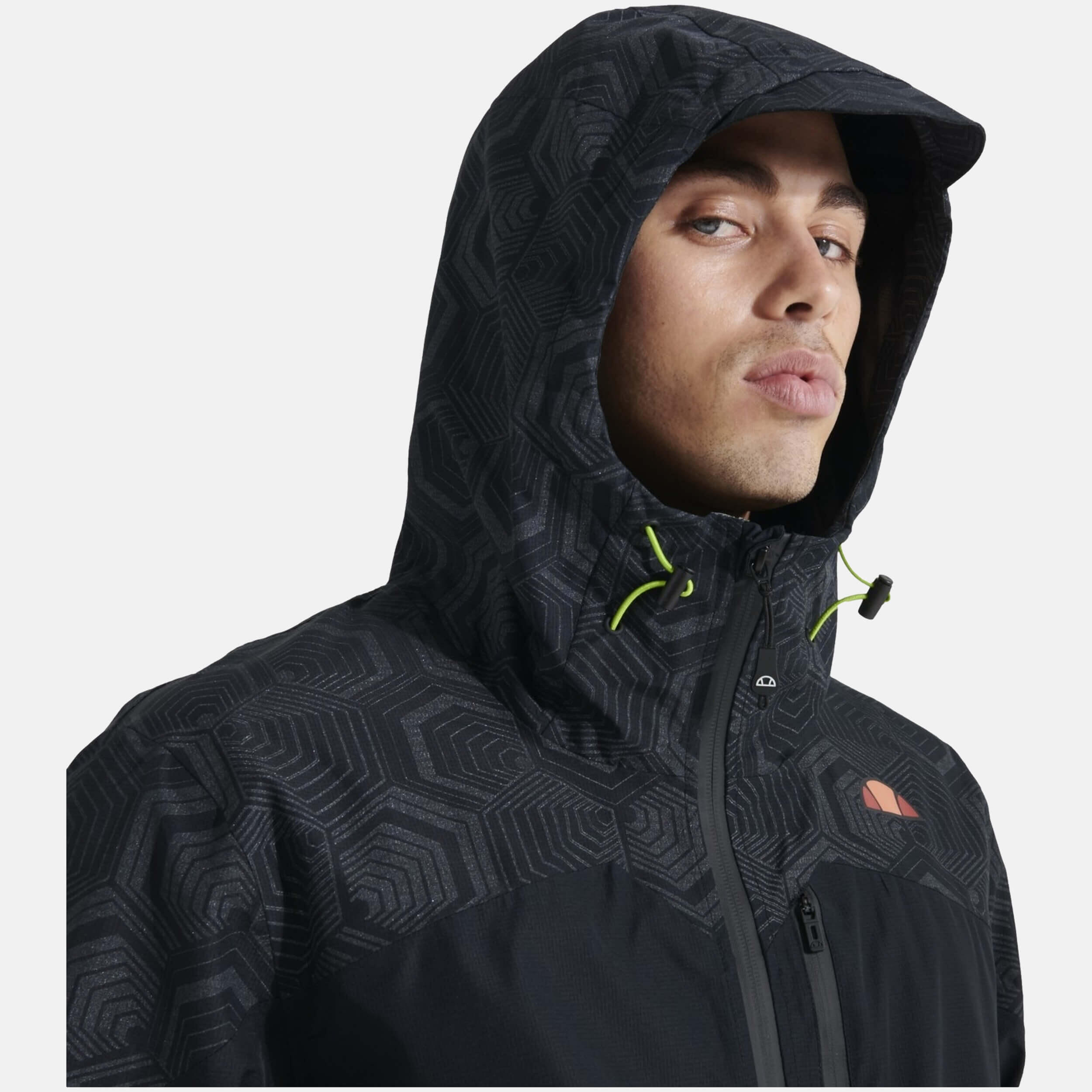 Felpa con cappuccio Ellesse modello SXP16072-BLK per uomini 3/4
