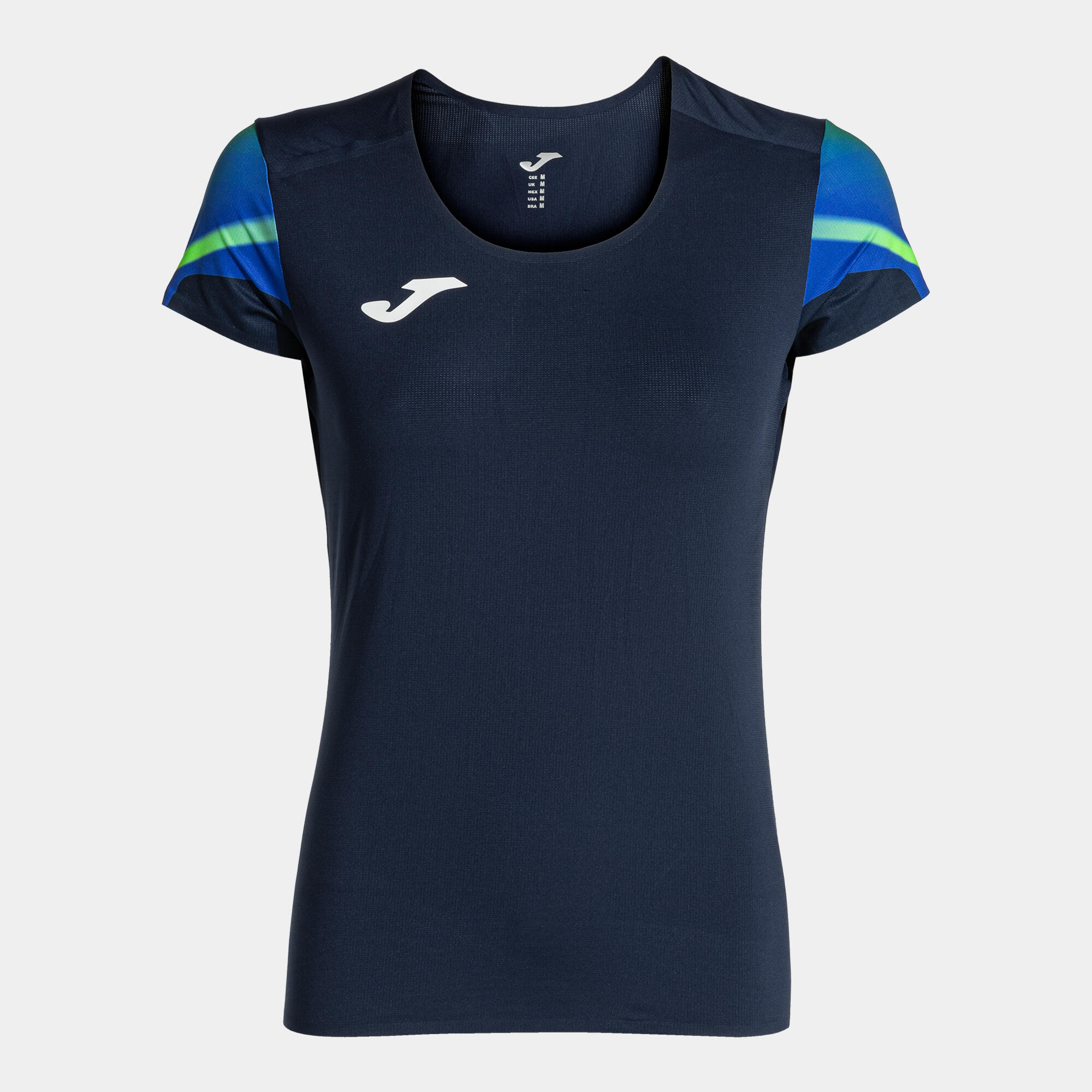 Maillot Manches Courtes Running Femme Joma Elite XI Bleu Marine 4/4