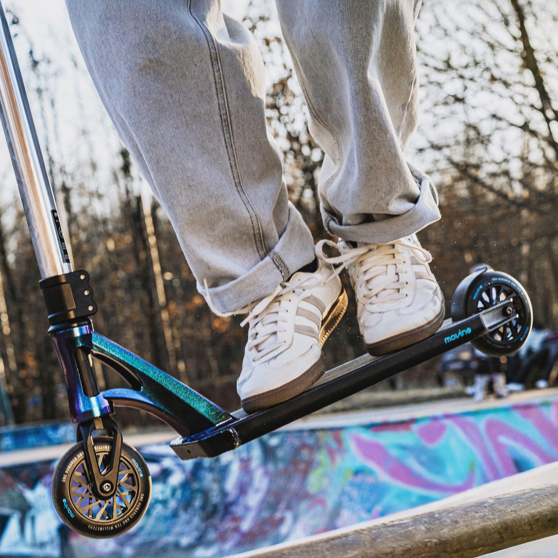 Trottinette freestyle Movino Thor pour enfants 2/7
