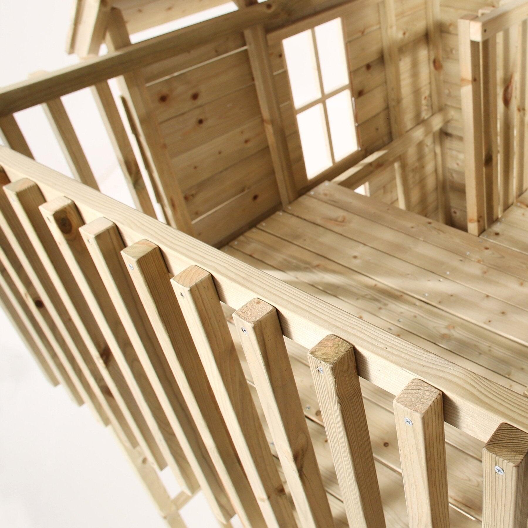 Speelhuis LOFT bruin FSC® 5/5