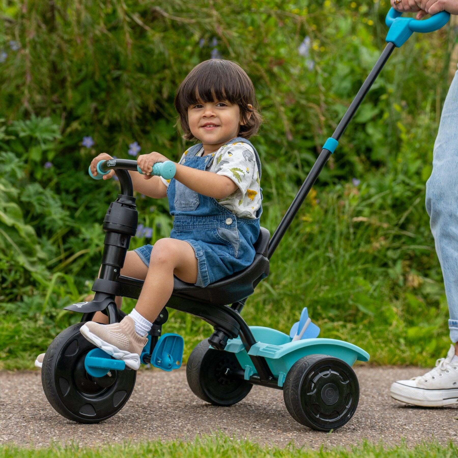 Tricycle enfant évolutif 4 en 1 UNICORN métal 2/5