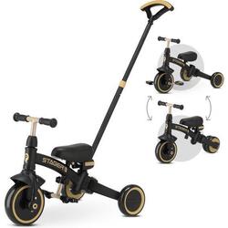 Qplay Stager Tricycle 3-en-1 - Pliable - Marron