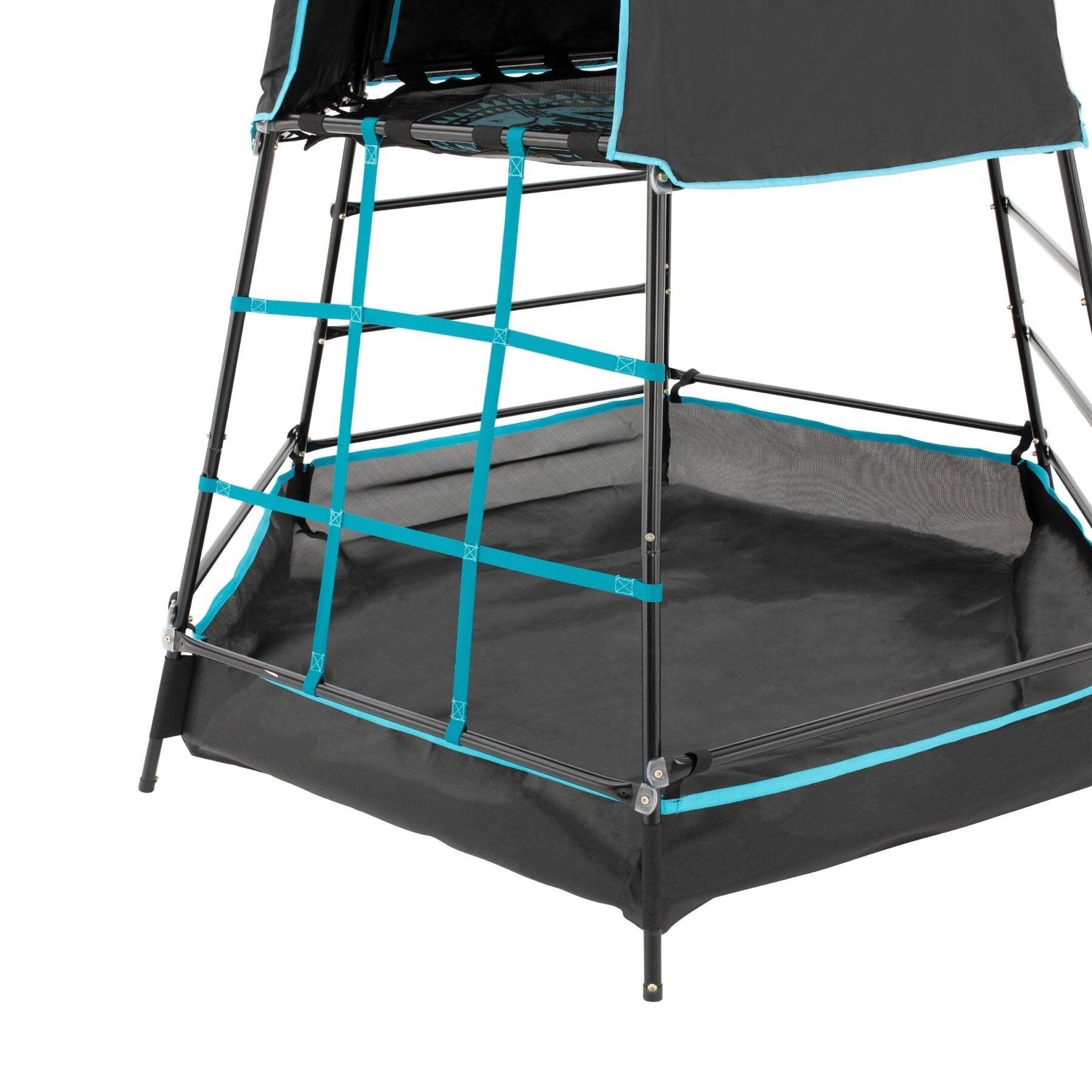 Area giochi evolutiva con rete EXPLORER TOUR nero H201cm 3/5