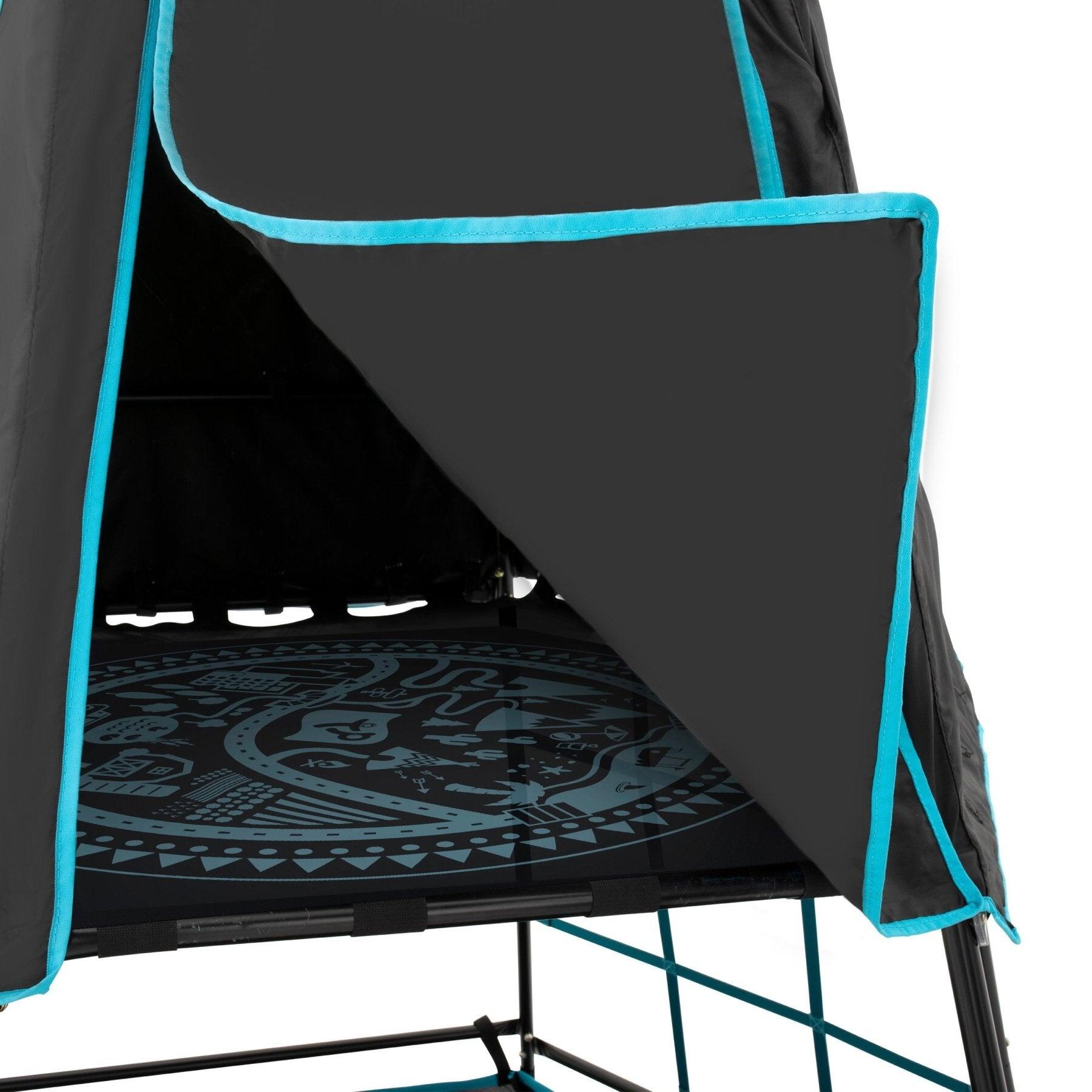 Area giochi evolutiva con rete EXPLORER TOUR nero H201cm 4/5