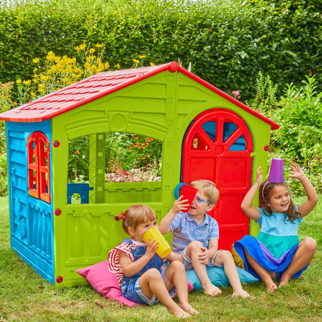 Maisonnette cabane HOUSE OF FUN plastique 2/5