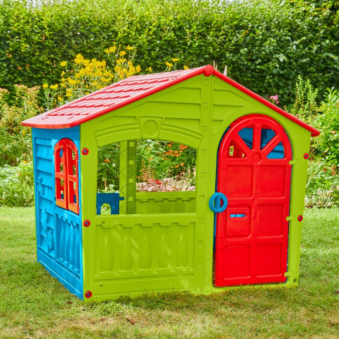 Maisonnette cabane HOUSE OF FUN plastique 4/5