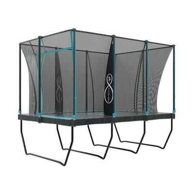 Rechthoekige trampoline infinity 376x253cm